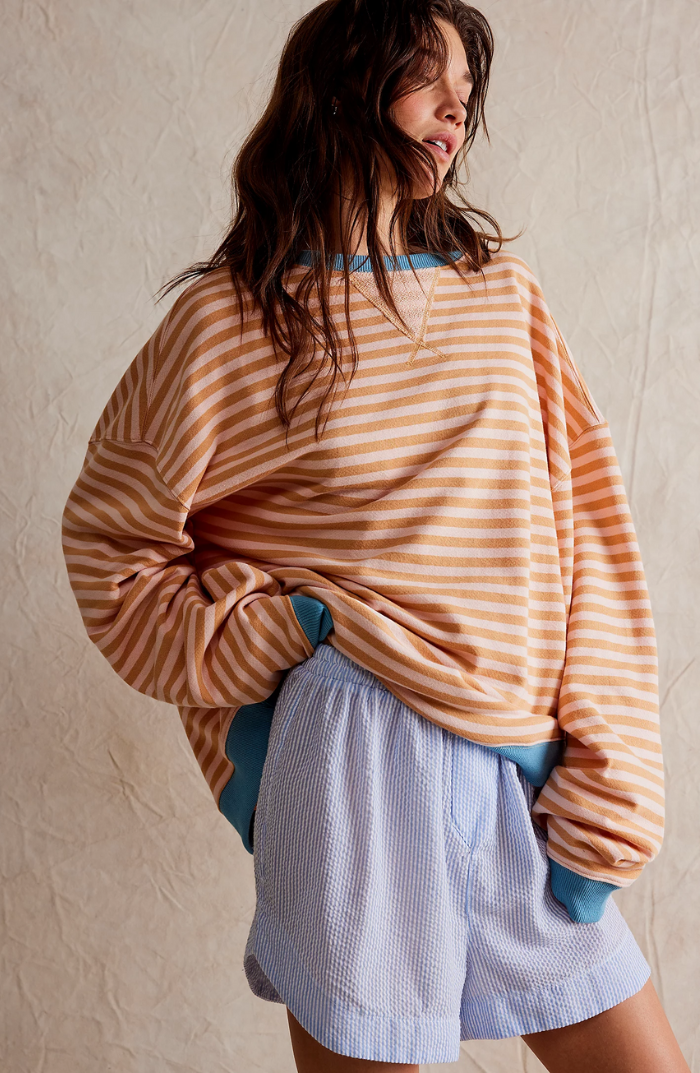 Stella – Oversized Striped Sweater