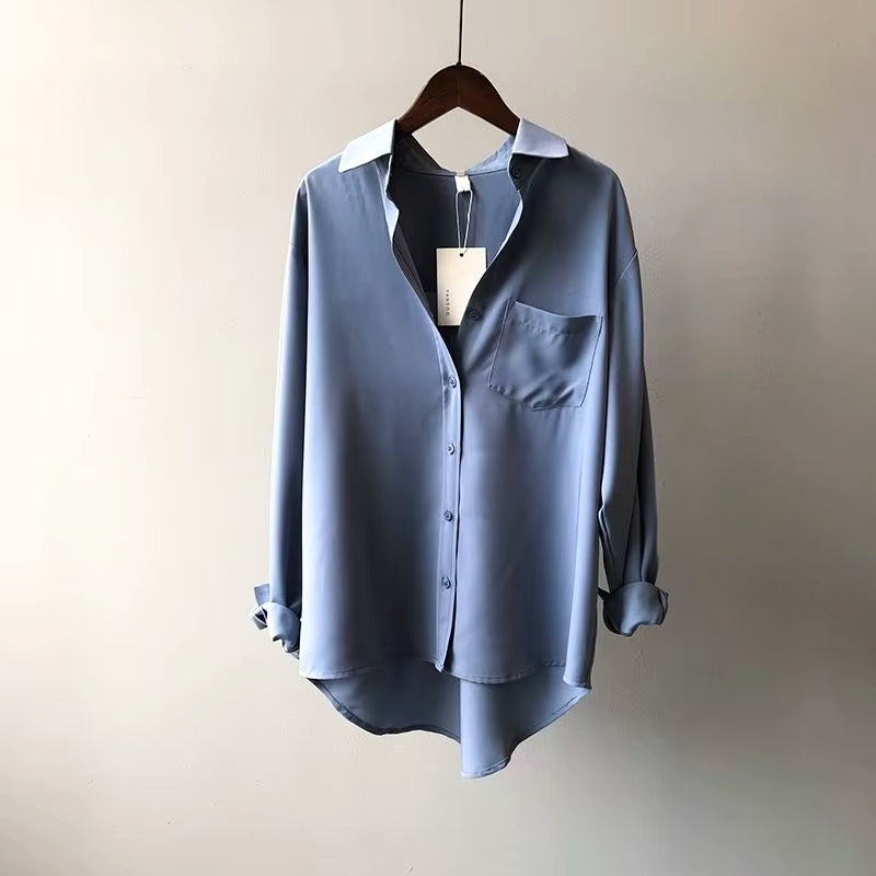 Avery – Effortless Draped Blouse