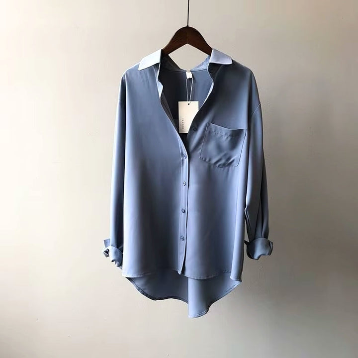 Avery – Effortless Draped Blouse