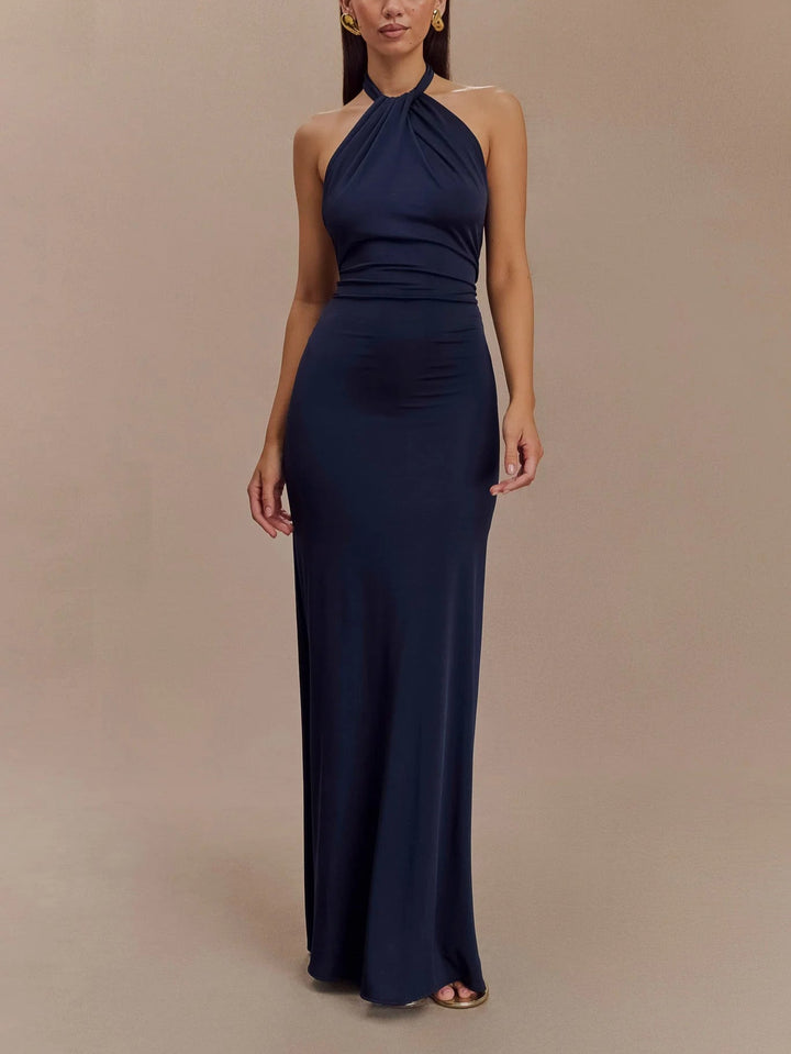 Selene Halter Maxi Dress