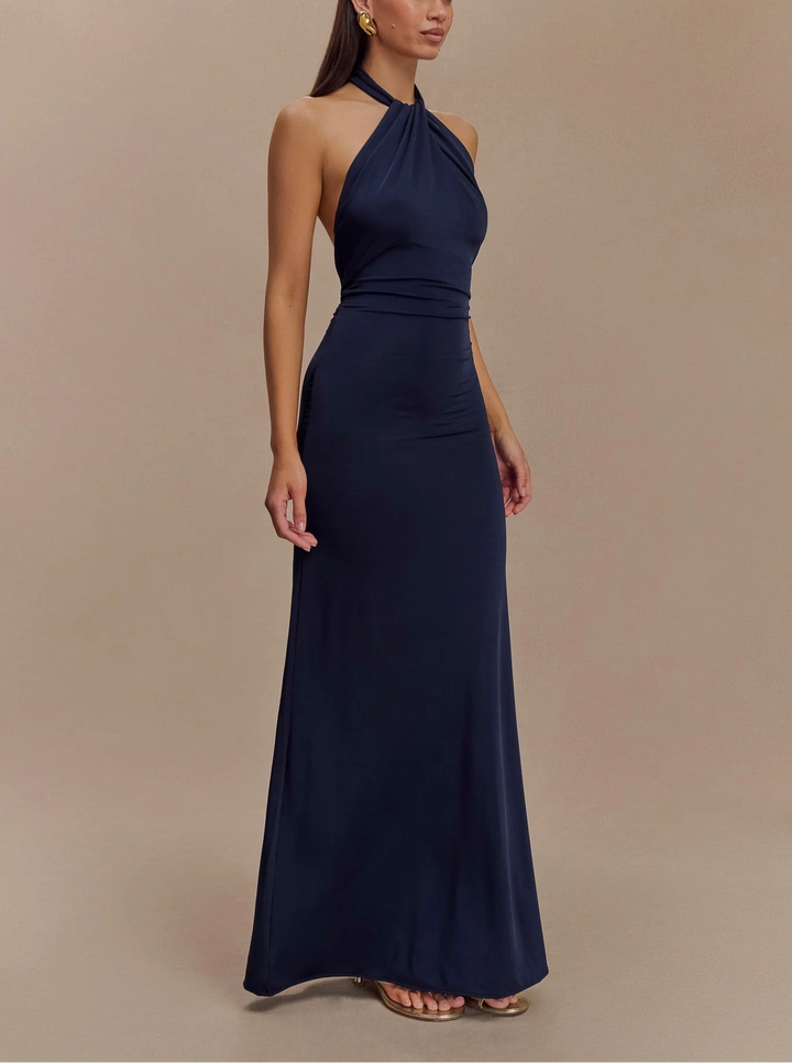 Selene Halter Maxi Dress