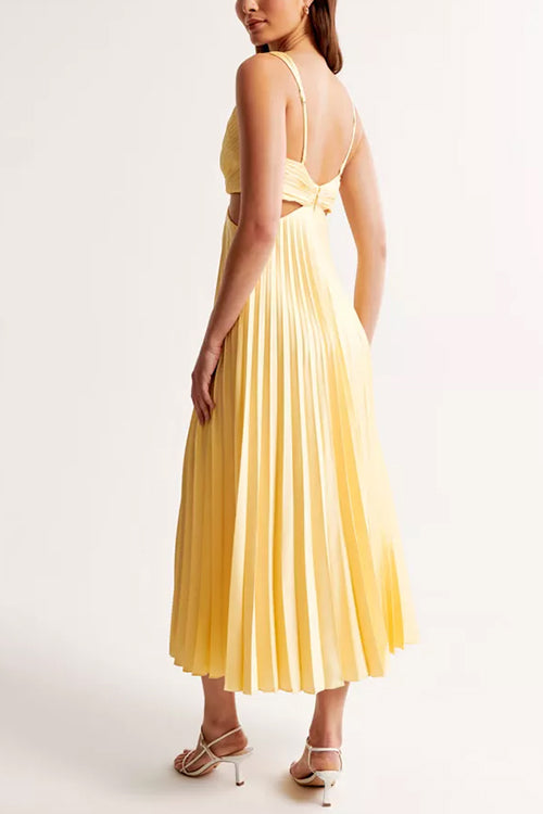 Elsa – Pleated Maxi Dress