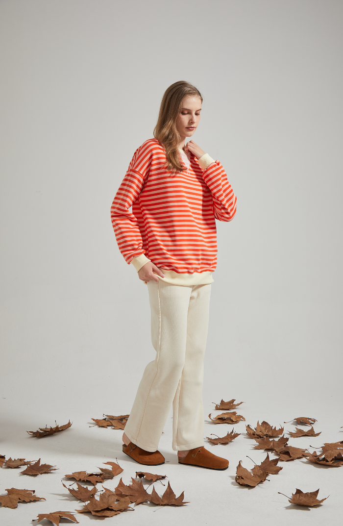 Stella – Oversized Striped Sweater