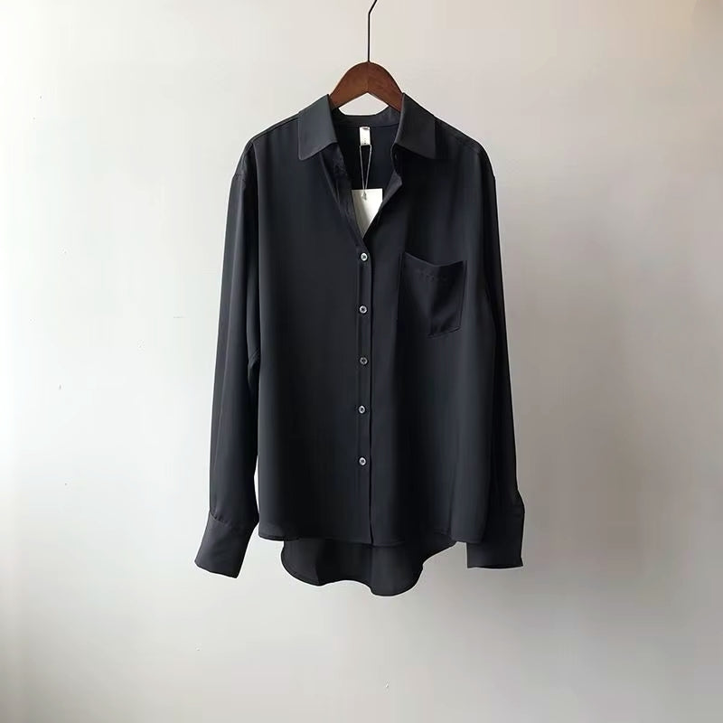 Avery – Effortless Draped Blouse