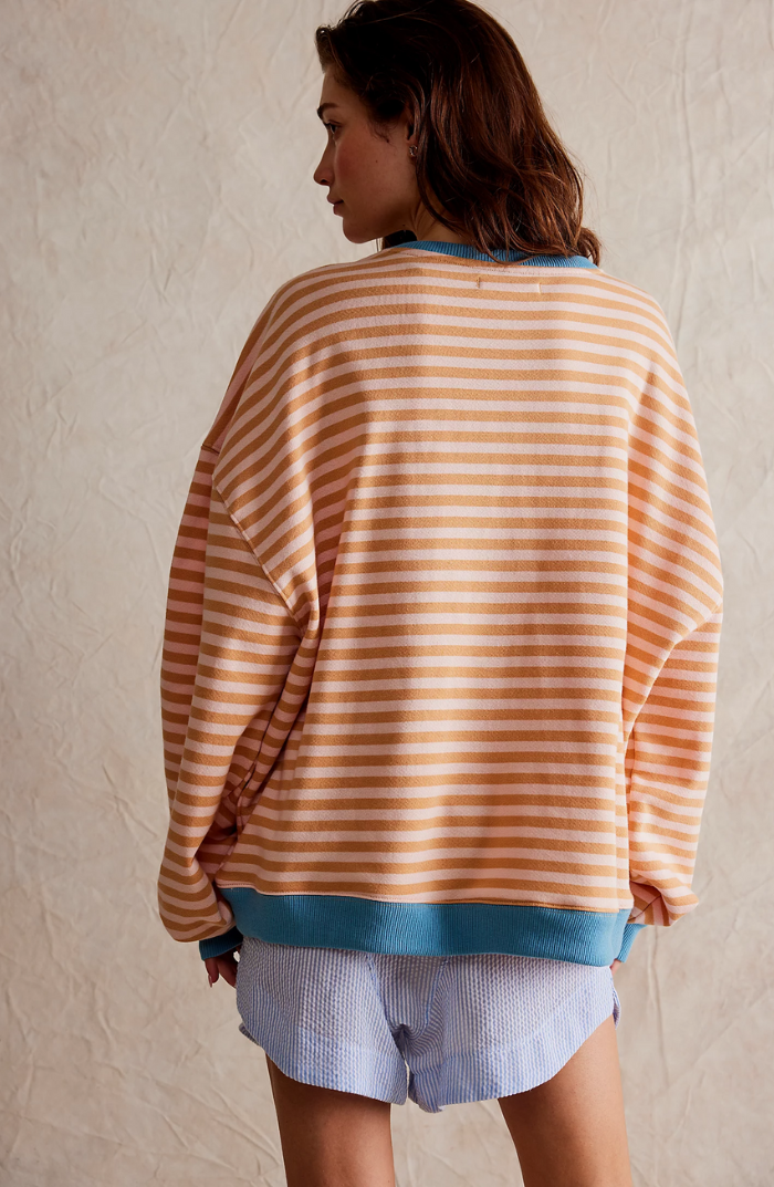 Stella – Oversized Striped Sweater
