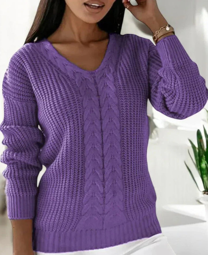 Faye – Warm Knit Sweater for Women