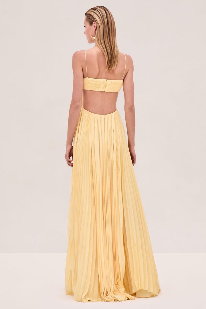 Varita Daffodil Yellow Maxi Dress