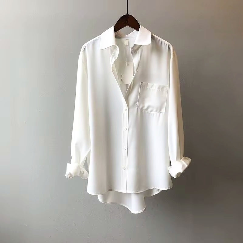 Avery – Effortless Draped Blouse
