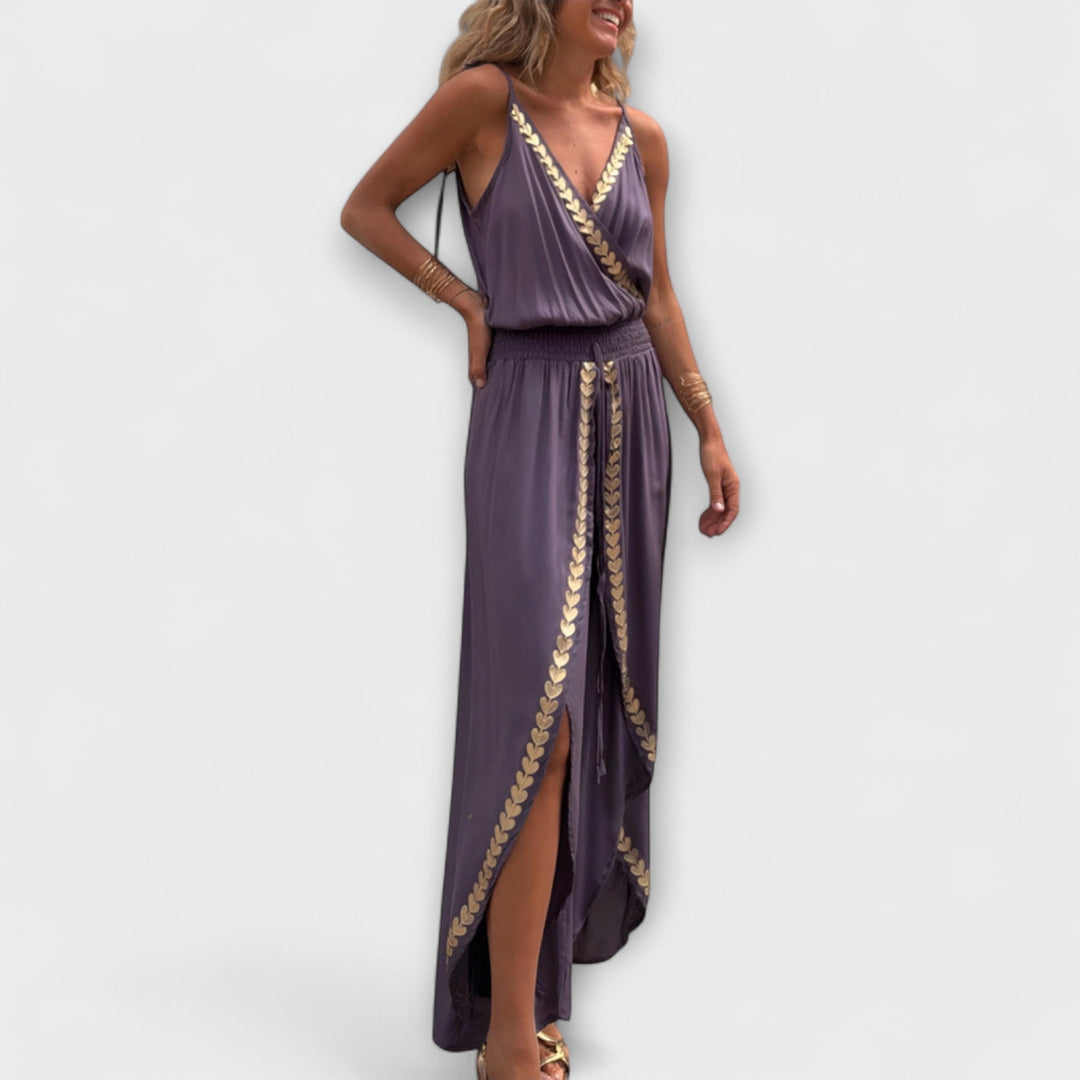 V-neck Jumpsuit