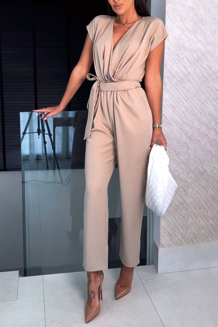 Vivienne | Elegant V-Neck Jumpsuit