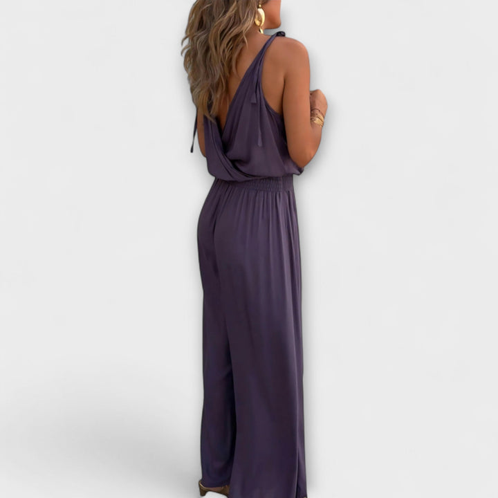 V-neck Jumpsuit