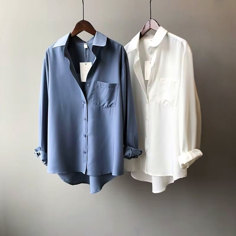 Avery – Effortless Draped Blouse