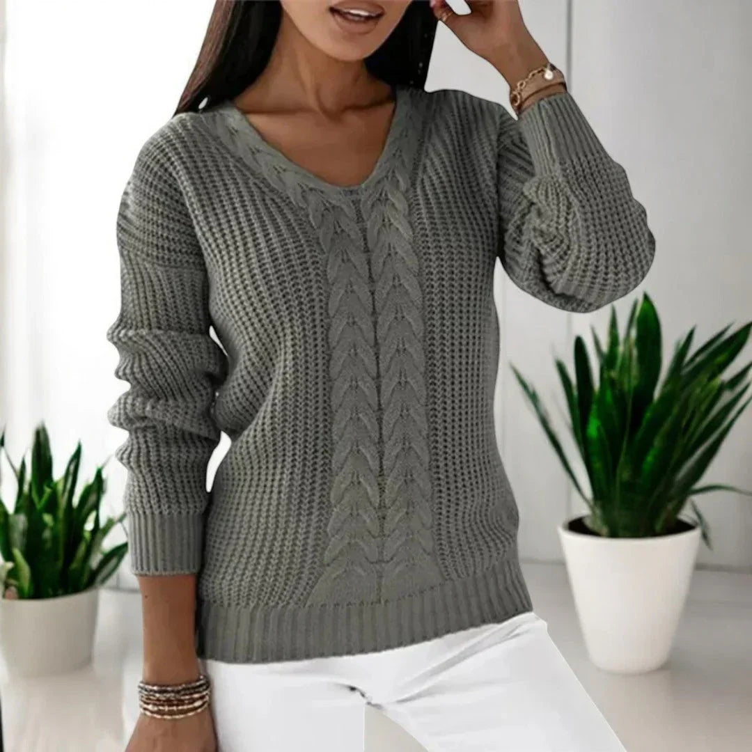 Faye – Warm Knit Sweater for Women