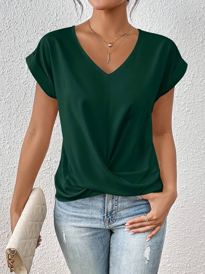 Tessa V-Neck Relaxed Top