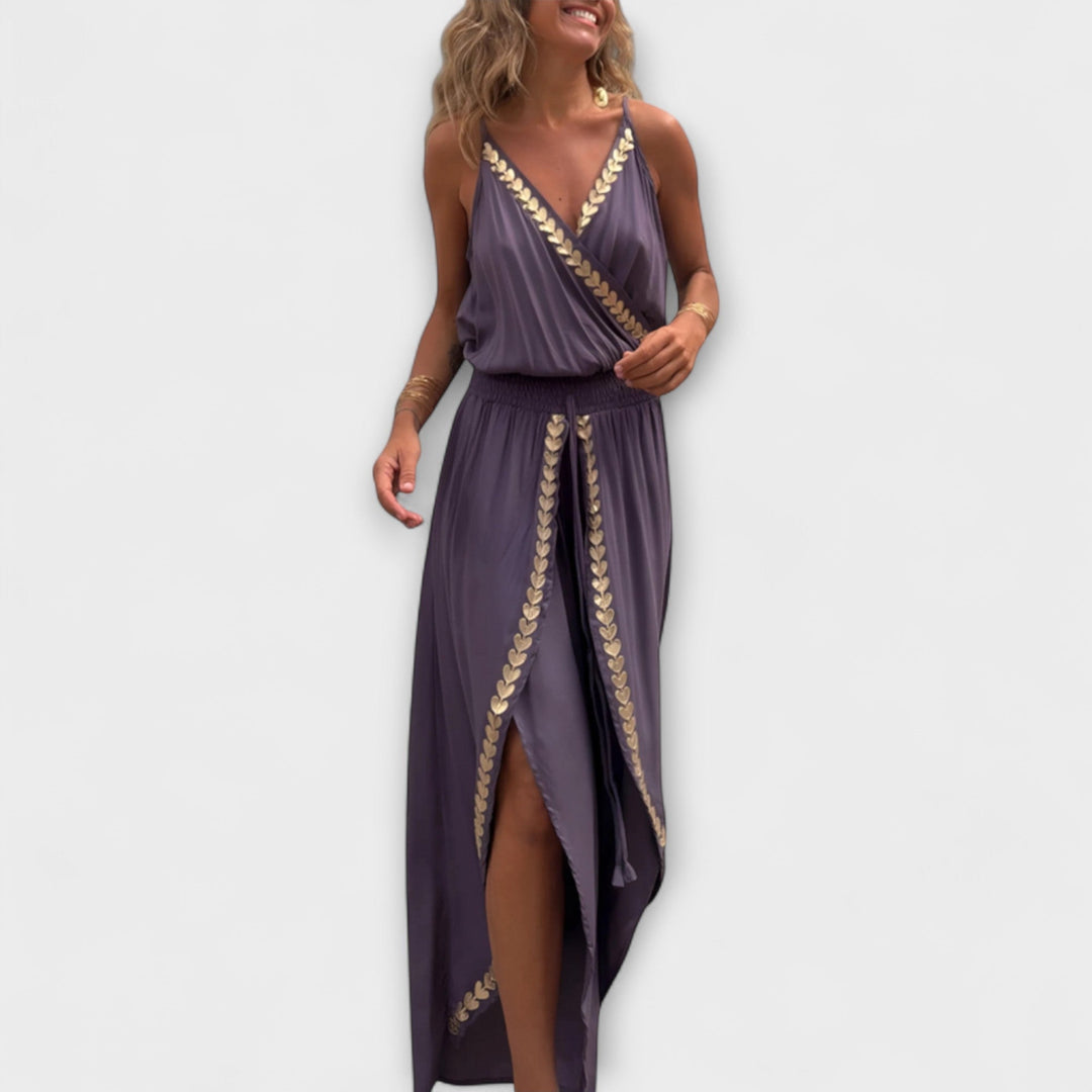 V-neck Jumpsuit