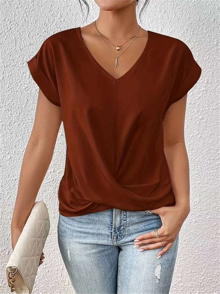 Tessa V-Neck Relaxed Top