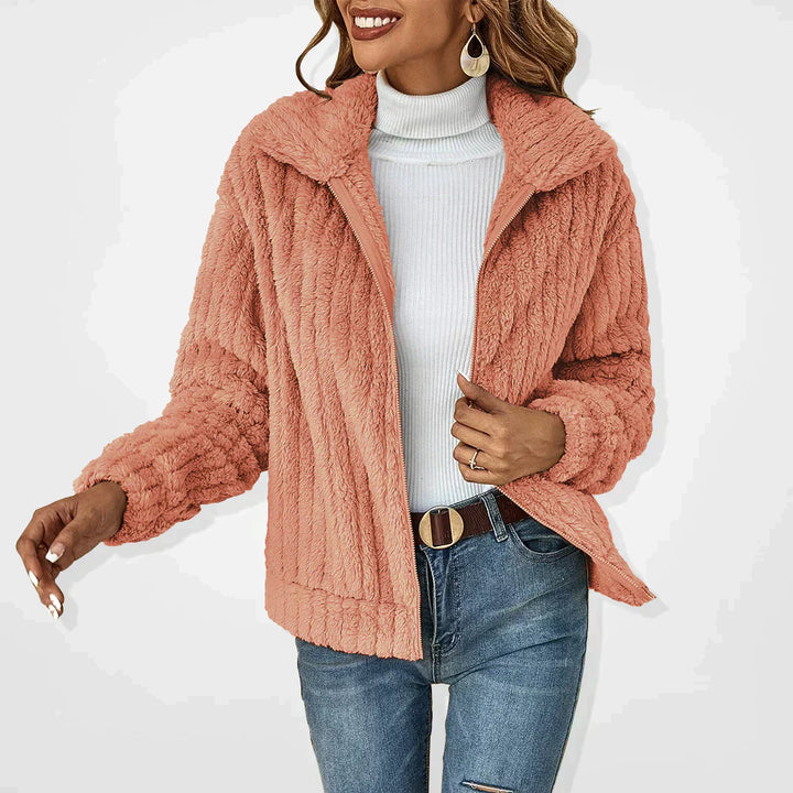 Harper – Casual Plush Cardigan