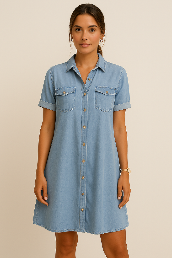 Riley –  Denim Dress