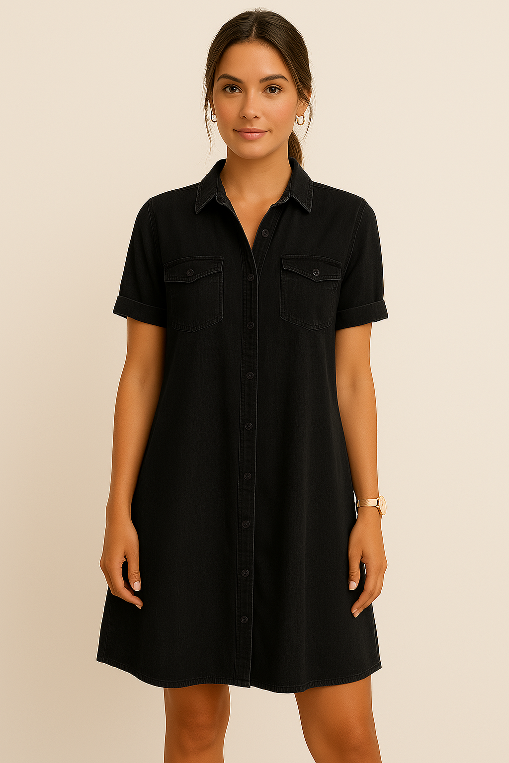 Riley –  Denim Dress