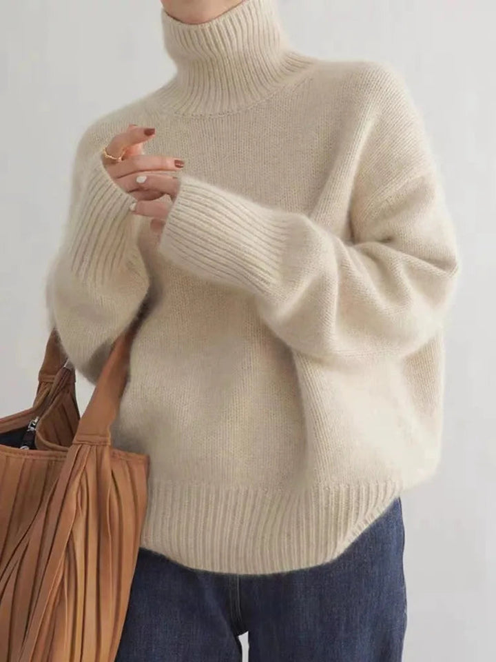 Isabelle – Soft Turtleneck Knit Sweater