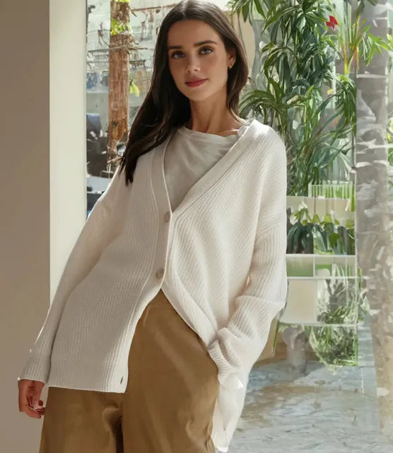 Chloe - Soft Wool Cardigan