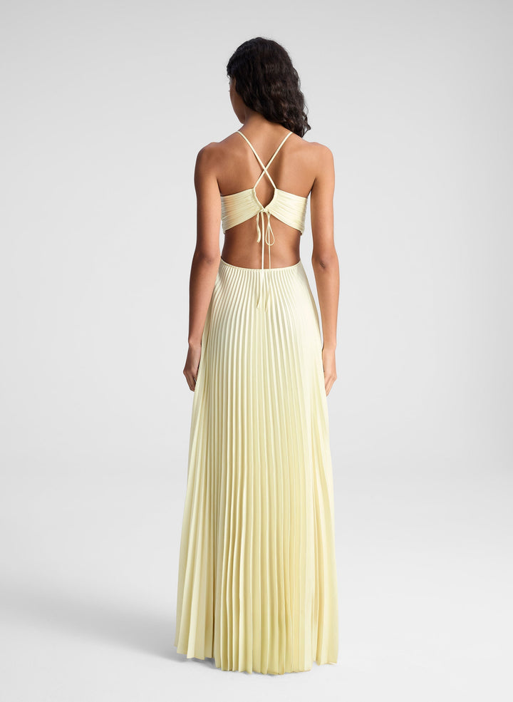 Elaris Pleated Gown