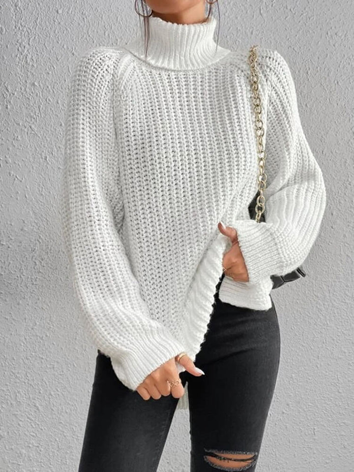 Claire – Thick High-Neck Sweater