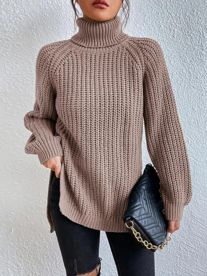 Claire – Thick High-Neck Sweater