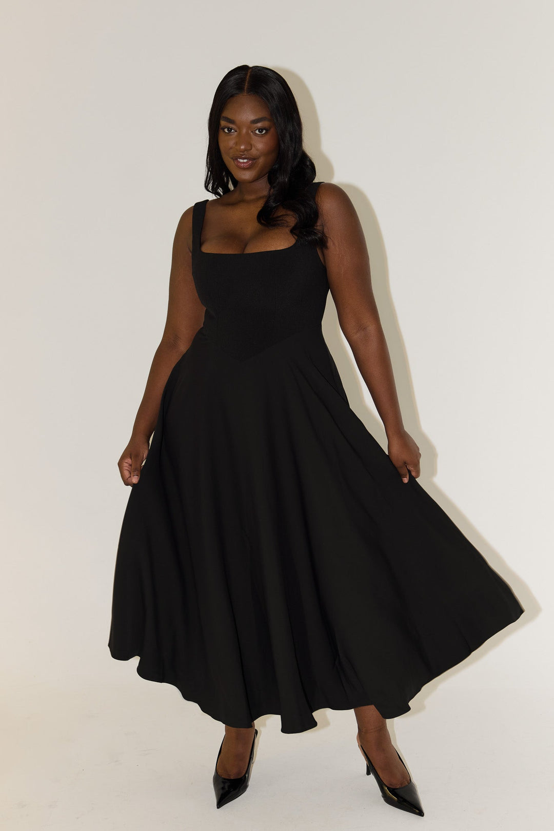 Thalira Midi Dress