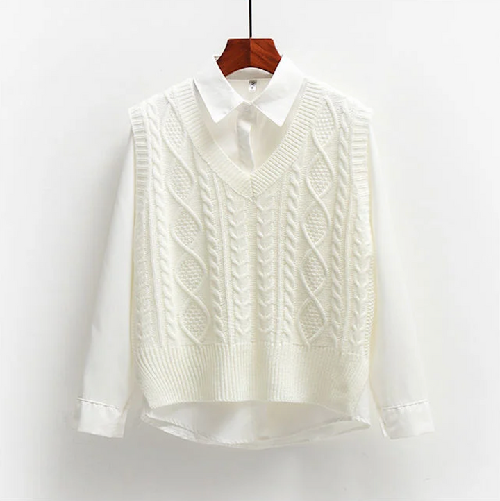 Elena - Vest Sweater