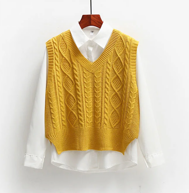 Elena - Vest Sweater