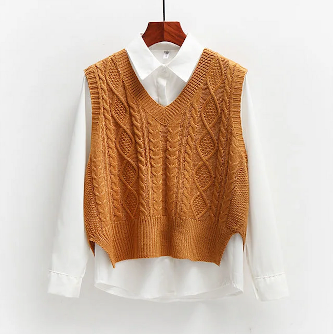 Elena - Vest Sweater