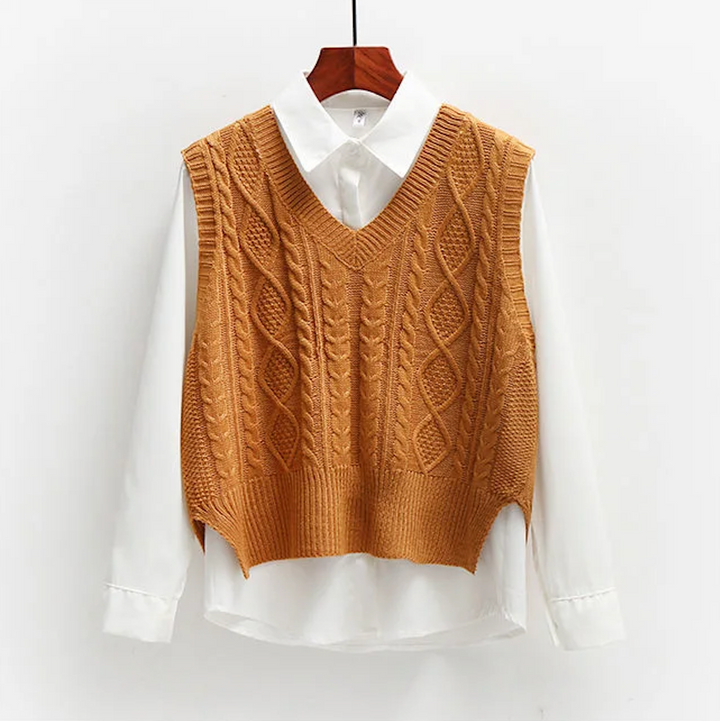 Elena - Vest Sweater