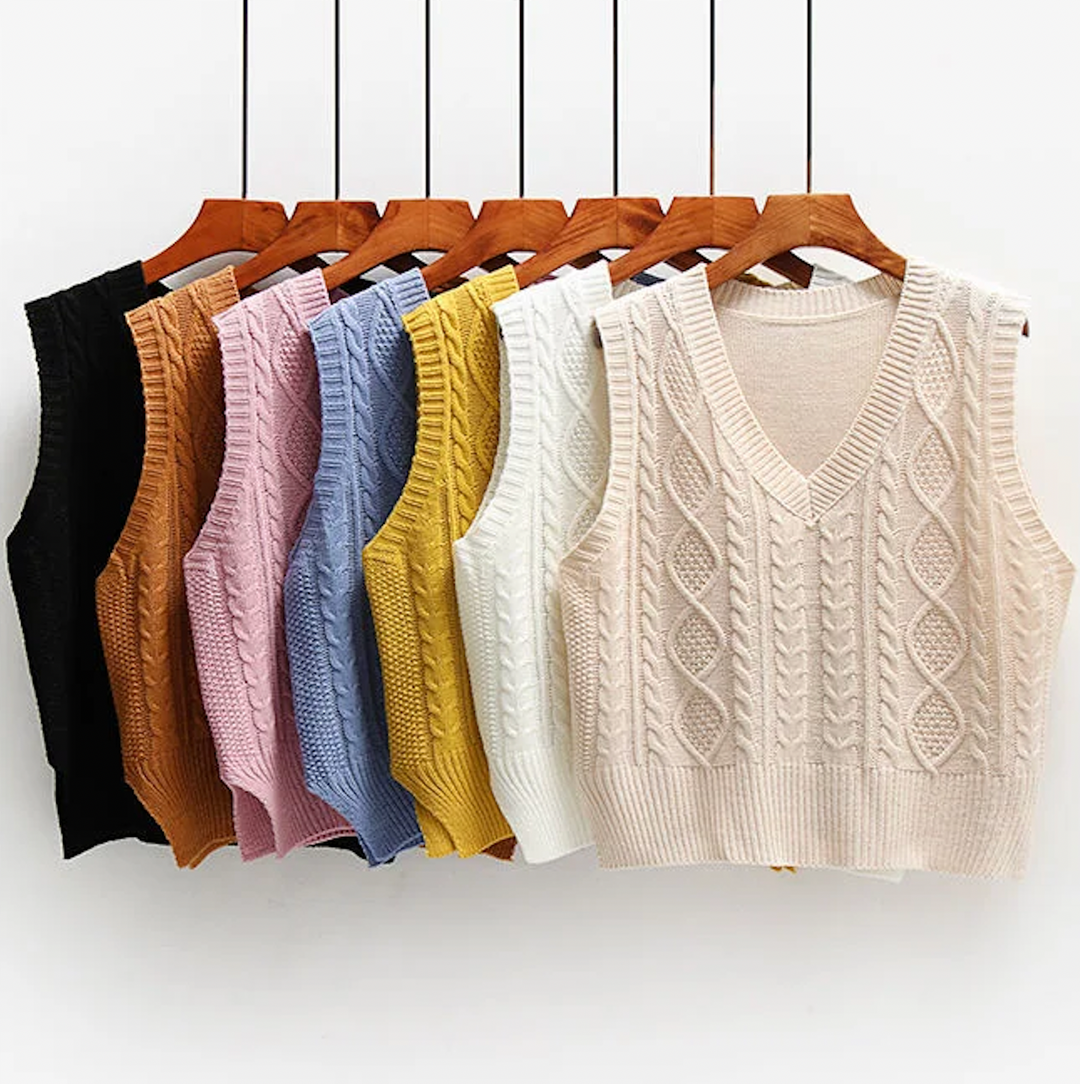 Elena - Vest Sweater