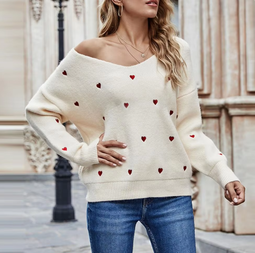 Althea - Heart Sweater