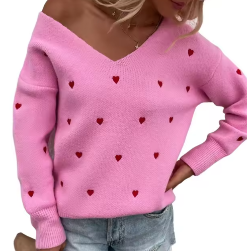 Althea - Heart Sweater