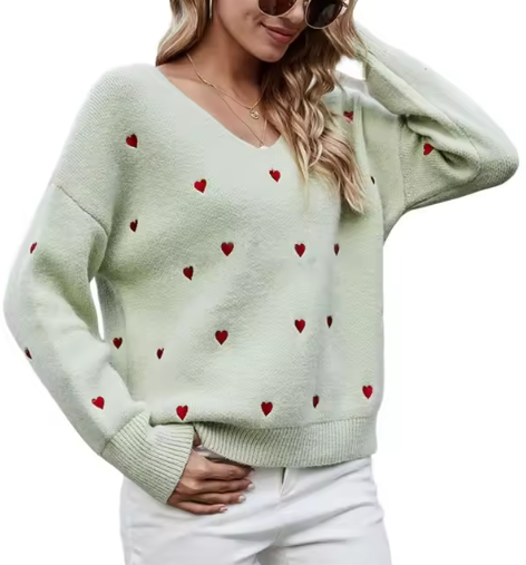 Althea - Heart Sweater