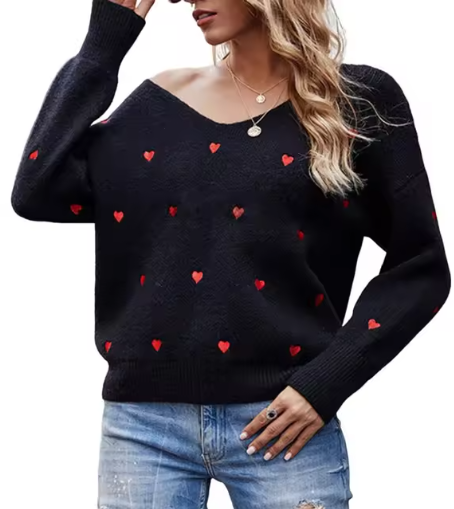 Althea - Heart Sweater