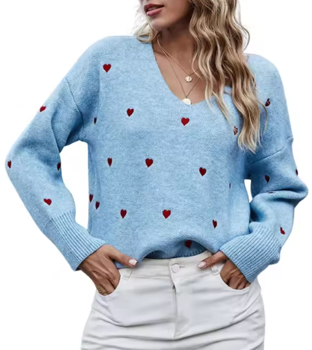 Althea - Heart Sweater