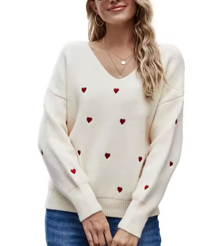 Althea - Heart Sweater