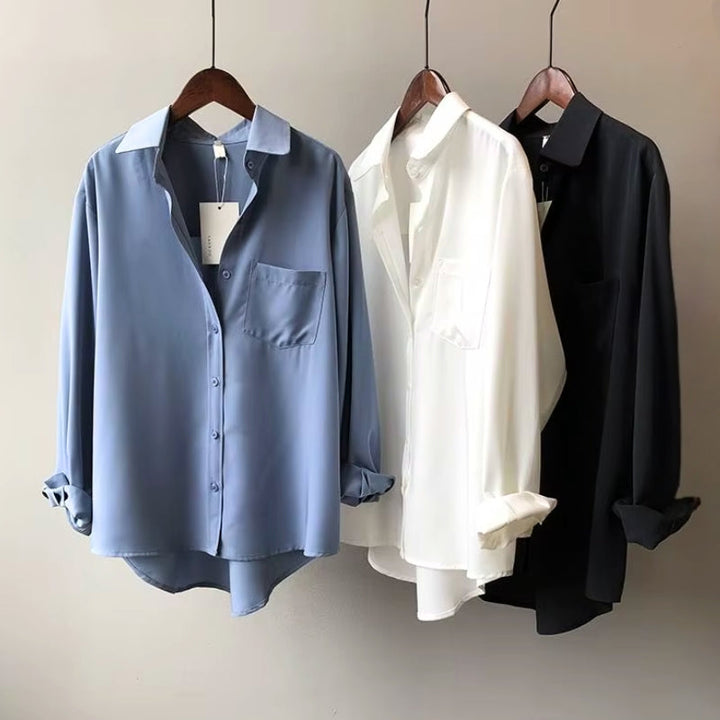 Avery – Effortless Draped Blouse
