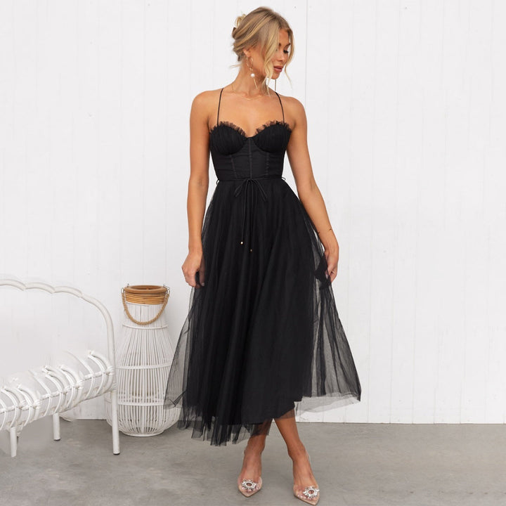 Victoria – Tulle Midi Dress