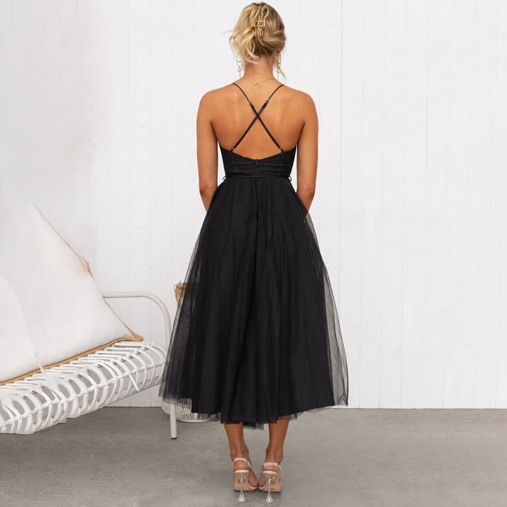 Victoria – Tulle Midi Dress