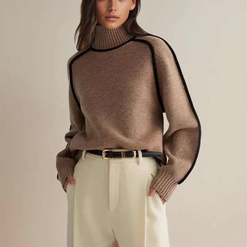 Sophie – Elegant Turtleneck Sweater