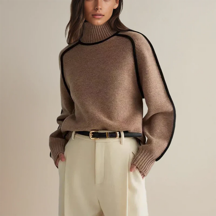 Sophie – Elegant Turtleneck Sweater