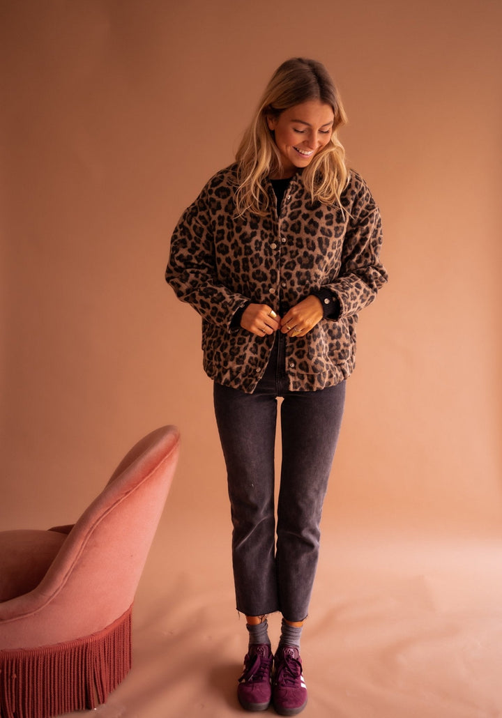 Taylor – Leopard Print Jacket