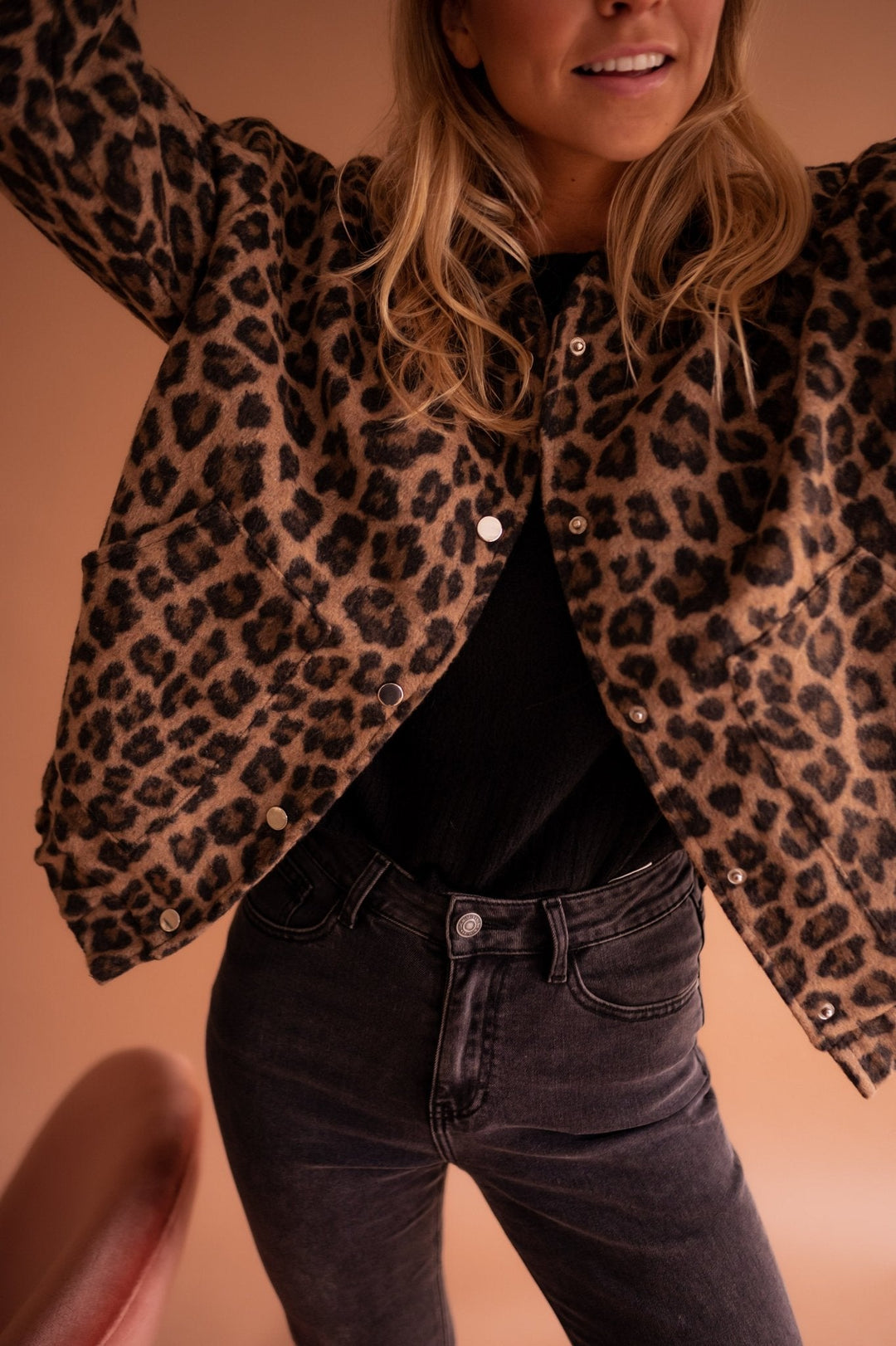 Taylor – Leopard Print Jacket