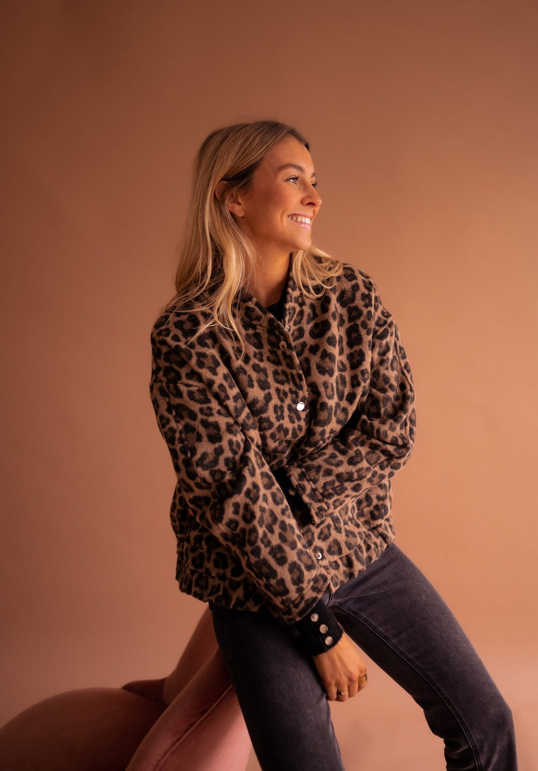 Taylor – Leopard Print Jacket