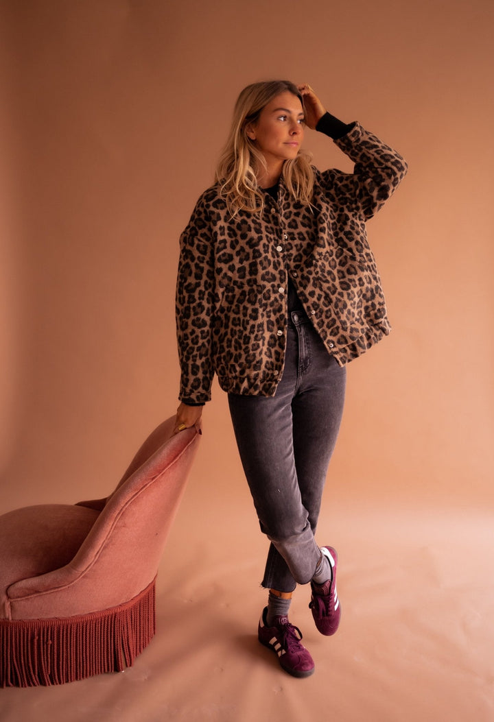 Taylor – Leopard Print Jacket
