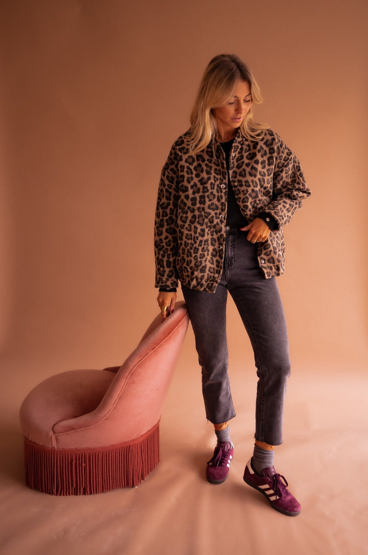 Taylor – Leopard Print Jacket